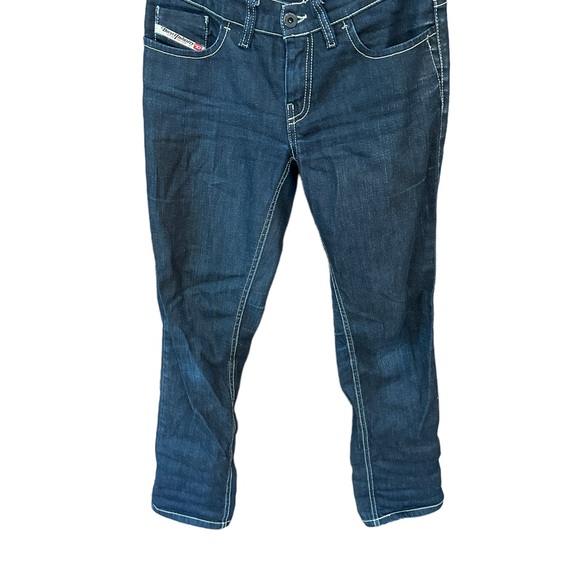 Diesel LIV Stretch Italian Dark Indigo Wash Skinny StretchJeans Size 27 x 34 - Picture 3 of 9